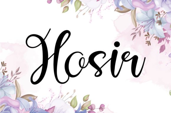 Hosir Font - Featured Image