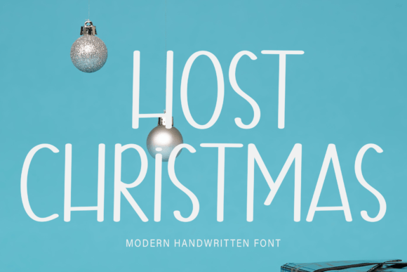 Host Christmas Font - Featured Image