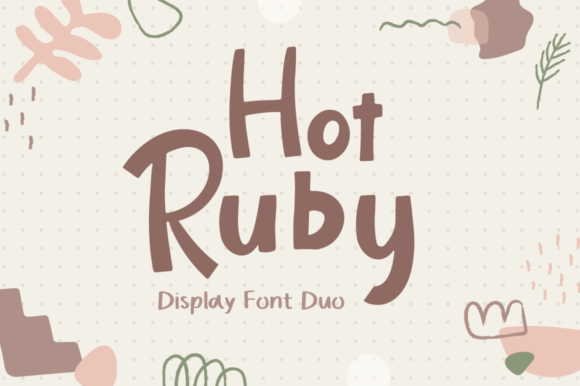 Hot Ruby Font - Featured Image