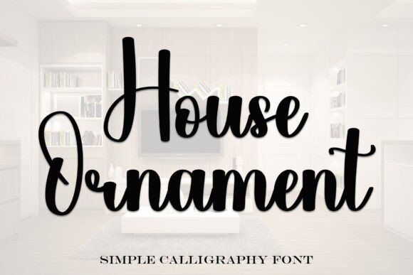 House Ornament Font - Featured Image