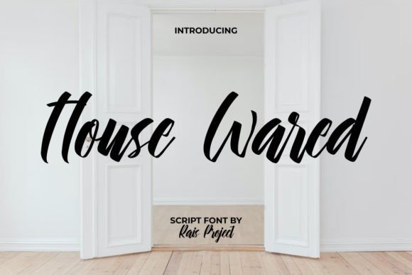 House Wared Font - Featured Image