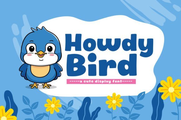 Howdy Bird Font - Featured Image