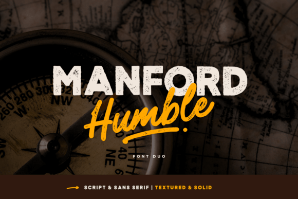 Humble Manford Duo Font - Featured Image