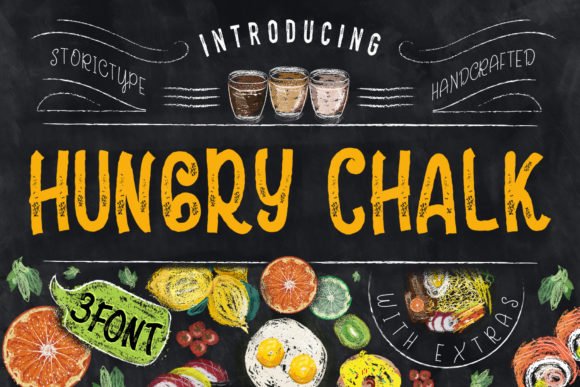 Hungry Chalk Font - Featured Image