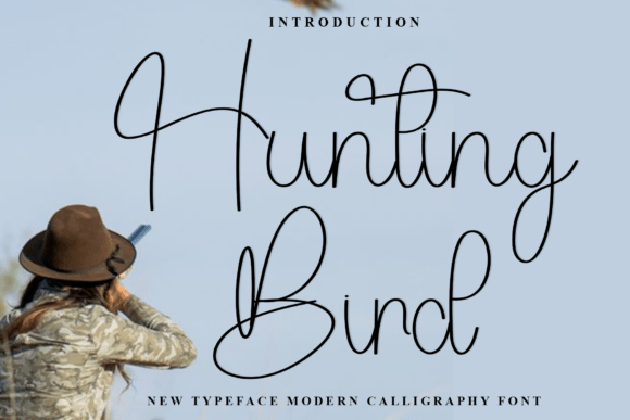Hunting Bird Font - Featured Image