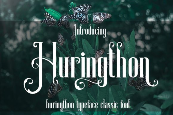 Huringthon Font - Featured Image