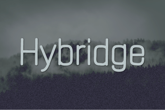 Hybridge Font - Featured Image