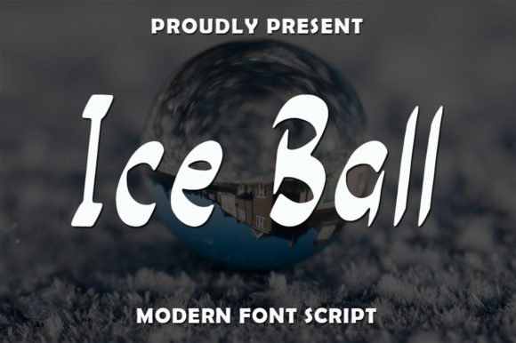 Ice Ball Font - Featured Image