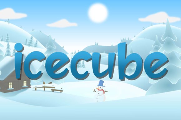Icecube Font - Featured Image