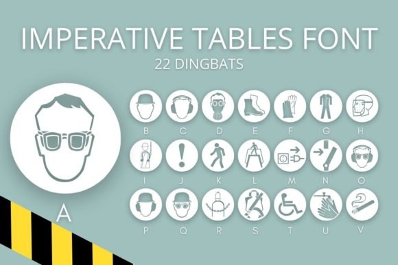Imperatives Tables Font - Featured Image