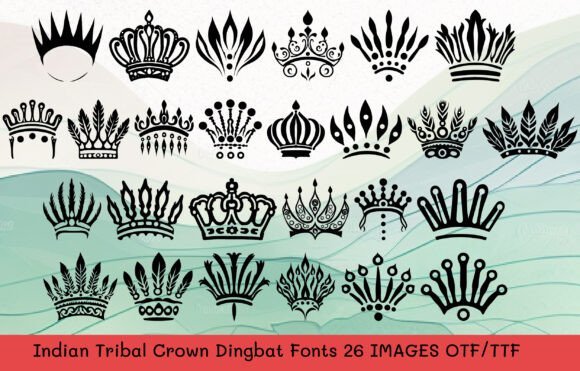 Indian Tribal Crown Font - Featured Image