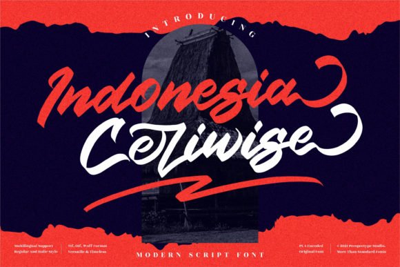 Indonesia Ceriwise Font - Featured Image