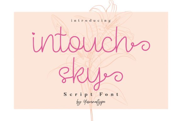 Intouch Sky Font - Featured Image