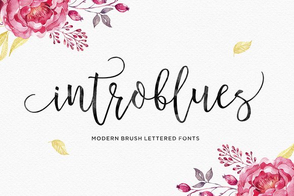 Introblues Font - Featured Image