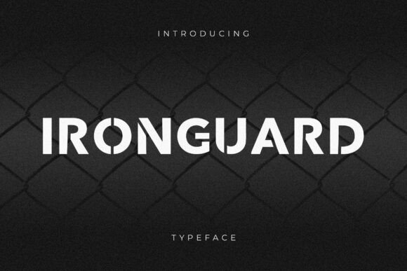 Iron Guard Font - Featured Image