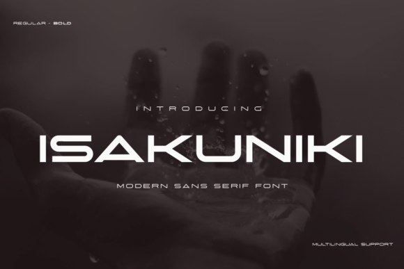 Isakuniki Font - Featured Image