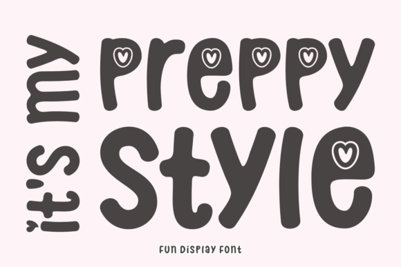It's My Preppy Style Font - Featured Image