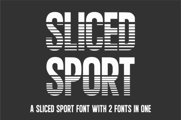 JP Sliced Sport Font Font - Featured Image