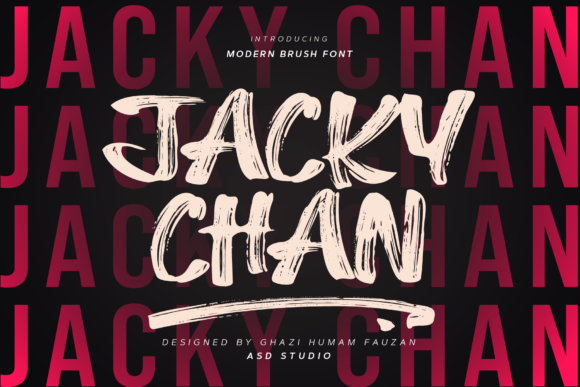 Jacky Chan Font - Featured Image