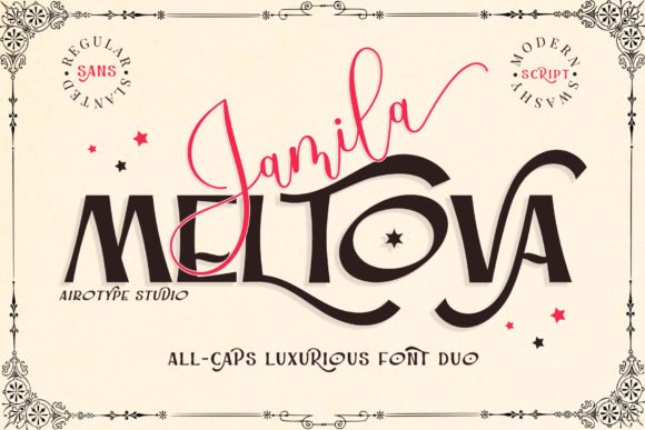 Jamila Meltova Font - Featured Image