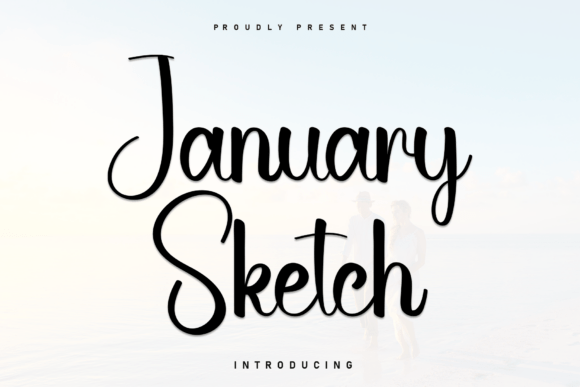 January Sketch Font - Featured Image