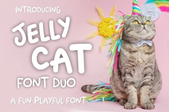 Jelly Cat Font - Featured Image