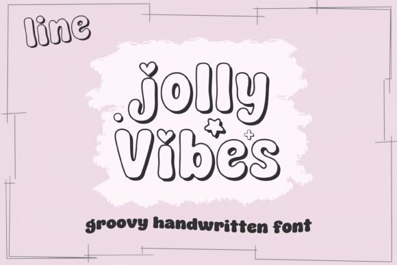 Jolly Vibes Line Font - Featured Image
