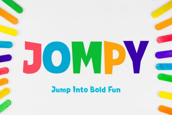 Jompy Font - Featured Image