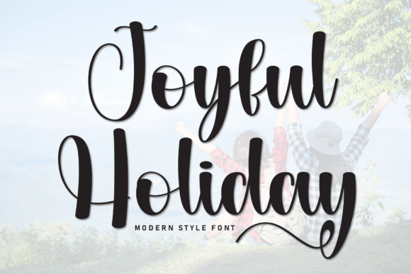 Joyful Holiday Font - Featured Image