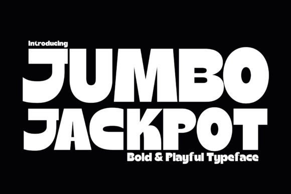 Jumbo Jackpot Font - Featured Image