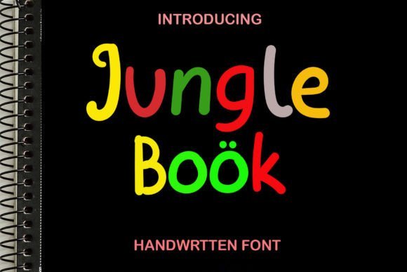 Jungle Book Font - Featured Image