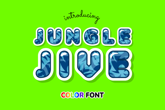 Jungle Jive Font - Featured Image