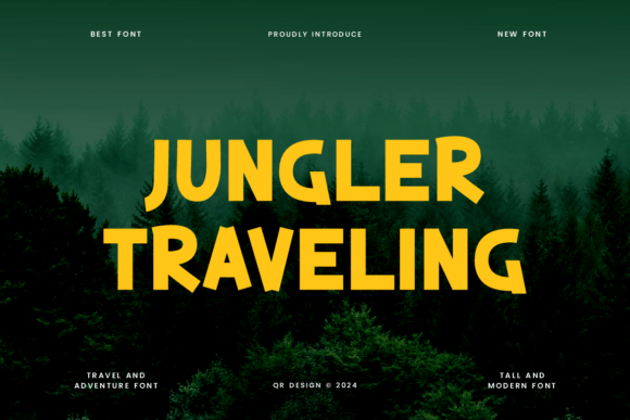 Jungler Traveling Font - Featured Image