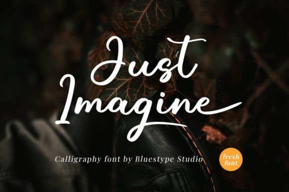Just Imagine Font - Featured Image