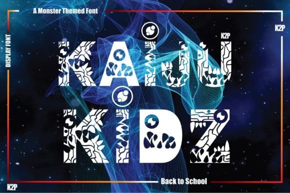 Kaiju Kidz Font - Featured Image