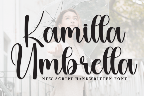 Kamilla Umbrella Font - Featured Image