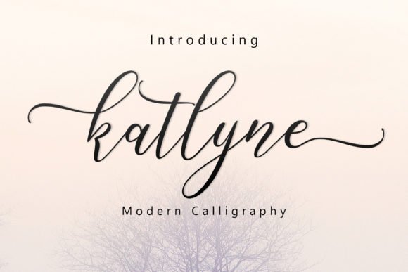 Katlyne Script Font - Featured Image