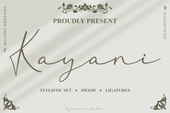 Kayani Script Font - Featured Image