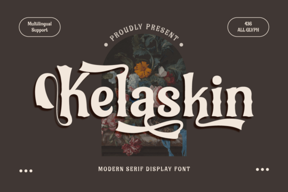 Kelaskin Font - Featured Image