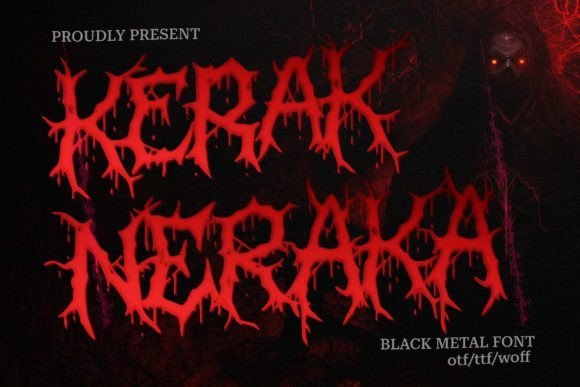 Kerak Neraka Font - Featured Image