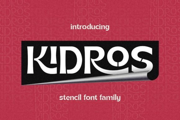 Kidros Font - Featured Image