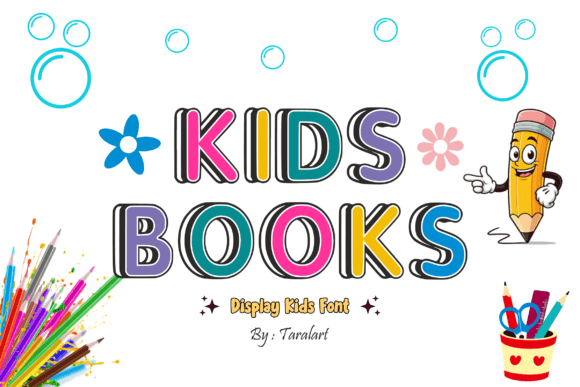 Kids Books Font - Featured Image