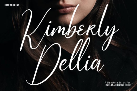 Kimberly Dellia Font - Featured Image