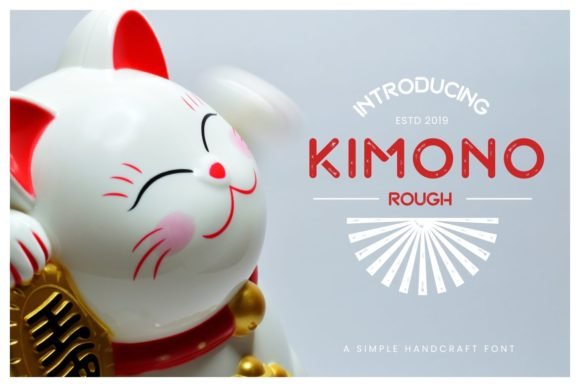 Kimono Font - Featured Image