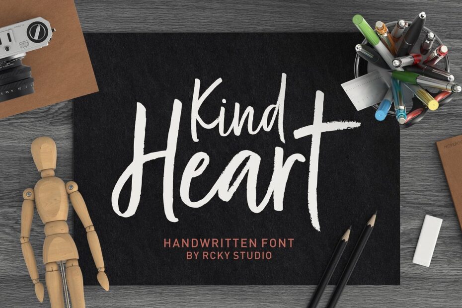 Kind Heart Font Duo Font - Featured Image