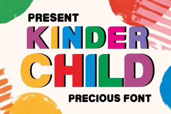Kinder Child Font - Featured Image