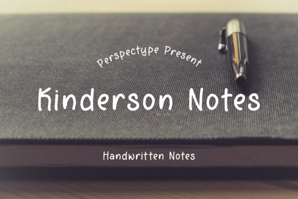 Kinderson Notes Font - Featured Image