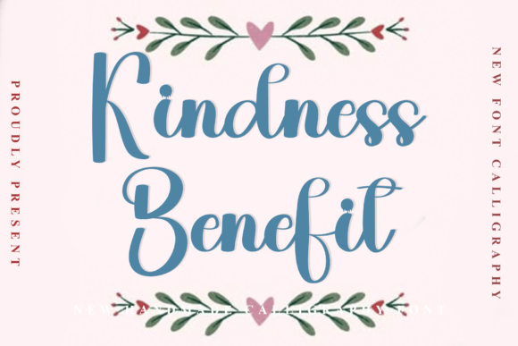 Kindness Benefit Font - Featured Image