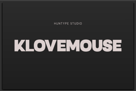 Klovemouse Font - Featured Image