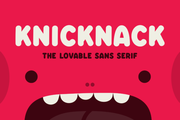 Knicknack Font - Featured Image
